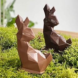 Lapin en chocolat Chocodic Flavien Origami lot de 2