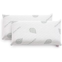 Oreillers mémoire de forme TEXTIL-HOME lot de 2