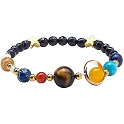 Bracelet système solaire BEAMARKER en pierres naturelles