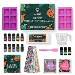 Kit de fabrication de savon DIY Home of creations complet