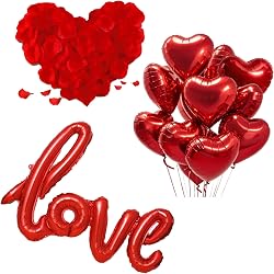 Box ballon cœur rouge Jsrheem