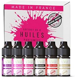 Coffret d'huiles essentielles Green Storm 6 parfums gourmands