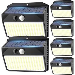 Lampe solaire SIGRILL lot de 6 avec détecteur de mouvement