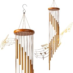 Carillon à vent Fohil 18 tubes en alliage d'aluminium