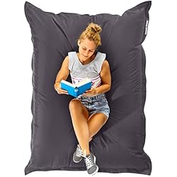 Pouf géant Green Bean XXL 140x180cm en polyester-PVC