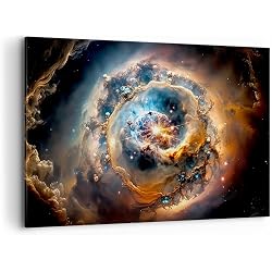 Grand tableau sur la galaxie Deco