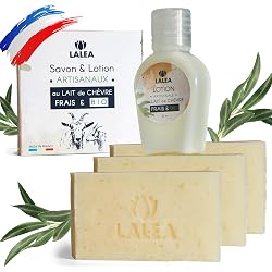 Savon lait de chèvre lalea