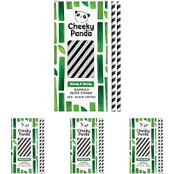 Pailles en bambou The Cheeky Panda