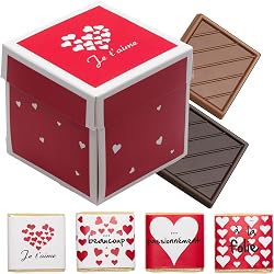 Coffret de chocolats noir