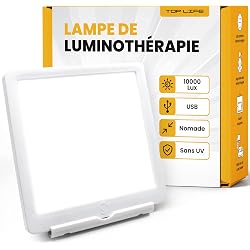 Lampe de luminothérapie Top Life 10000 lux