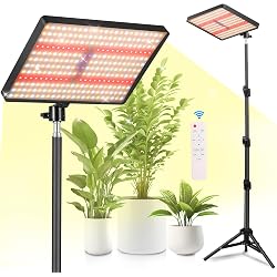 Lampe de plantes MICCYE 286 LED spectre complet avec trépied