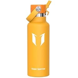 Gourde isotherme Super Sparrow 350ml avec paille FlipFlow