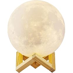 Lampe lune ALED LIGHT 3D tactile 15cm