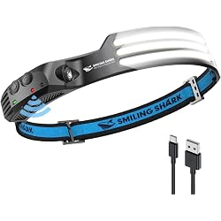Lampe frontale LED Smiling Shark