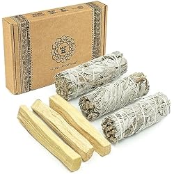 Coffret sauge blanche et palo santo MUT22 6 bâtons