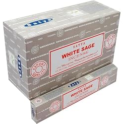 Bâtonnets d'encens sauge blanche YesMandala lot de 12