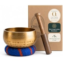 Bol chantant tibétain Ohm Store 10 cm en bronze