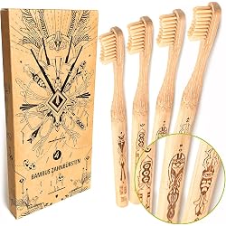 Brosse à dent en bambou Nature Nerds