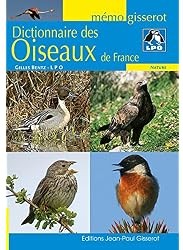 Dictionnaire des oiseaux de France
