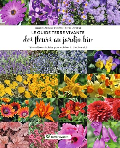 Le Guide Terre vivante des fleurs au jardin bio