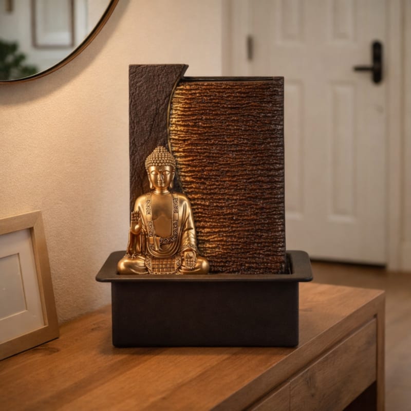 Fontaine d'intérieur zen bouddha jati