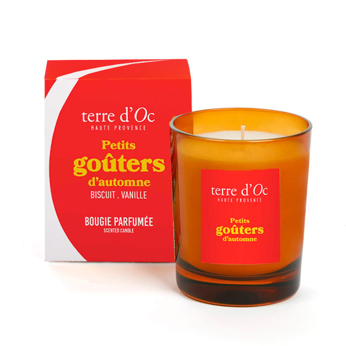 Petits goûters d’automne bougie parfumée 180 g terre d'Oc