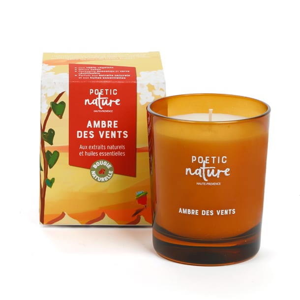 Bougie parfumée Ambre Des Vents