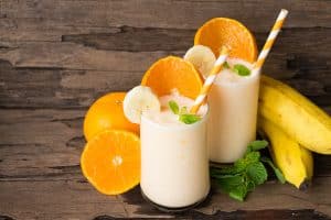 Smoothie Orange Banane